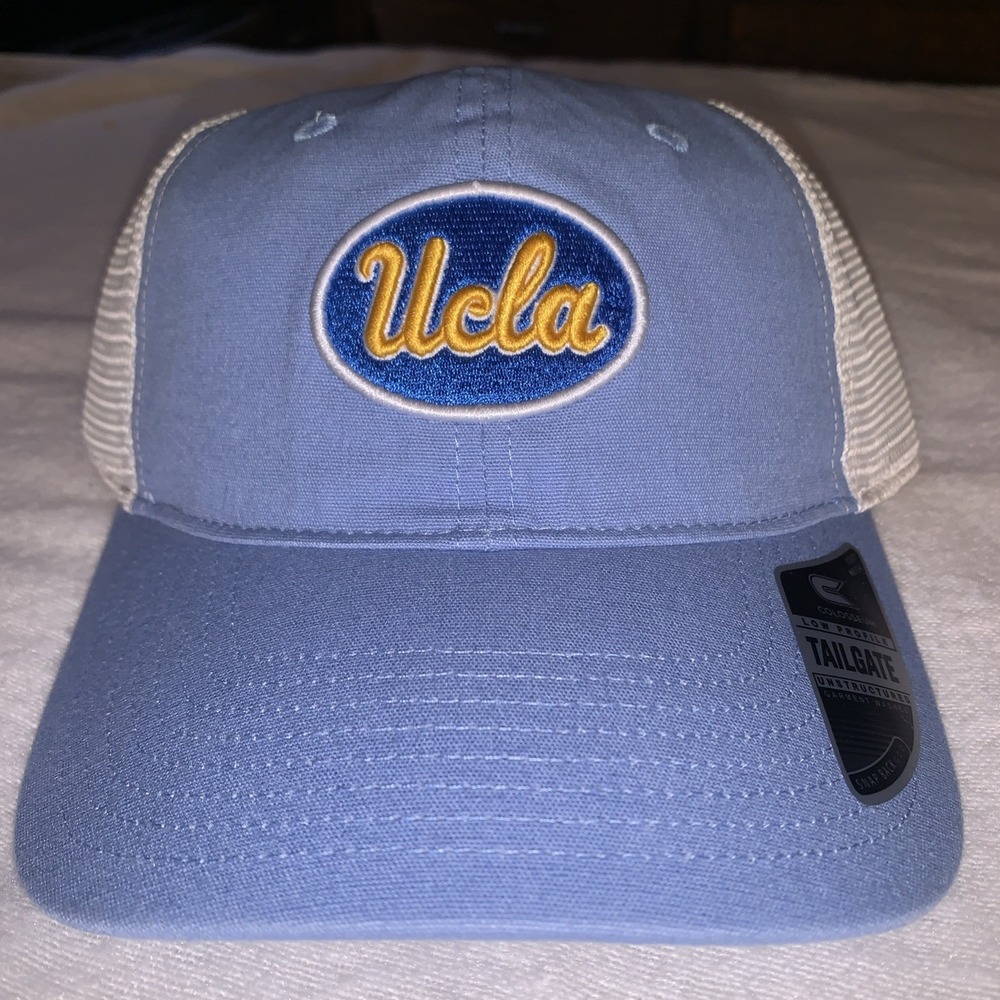 NEW California UCLA Bruins Colosseum Gray Patch Snapback Adjustable Cap Hat